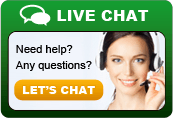 Springbok live chat banner with a support agent and the words Need help? Any questions?